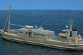 Kriegsmarine Supply/Repair Barge 1:700