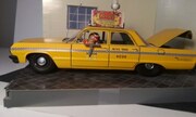 Chevrolet Biscayne 4D NYC Taxi 1:25