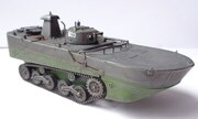 Amphibious Tank Ka-Mi w Floating Pontoons 1:72
