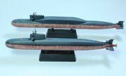 Chinesische Atom-U-Boote der Typen 093 und 094 1:700