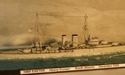 Britischer Schwerer Kreuzer HMS Exeter 1:700