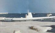 USS Halfbeak (SS-352) 1:700