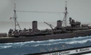British Light cruiser HMS Galatea 1:700