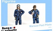 Warsaw Pact pilots (2 fig.) 1:48