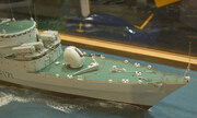 Fregatte HMS Active Modell in Yeovilton