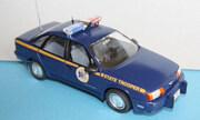 Ford Taurus Police Car 1:25