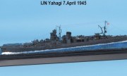Japanischer Leichter Kreuzer Yahagi 1:700