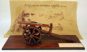 Höhenverstellbare Kanone von Leonardo da Vinci 1:16