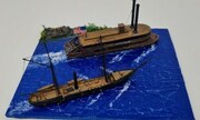 Kanonenboot der Unadilla-Klasse und Tinclad 1:700