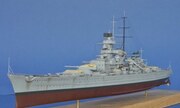 Deutsches Schlachtschiff Gneisenau 1:400