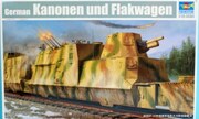 German Kanonen und Flakwagen 1:35