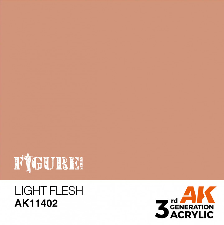 Boxart Light Flesh AK 11402 AK 3rd Generation - Figure