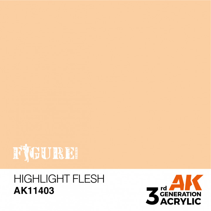 Boxart Highlight Flesh AK 11403 AK 3rd Generation - Figure