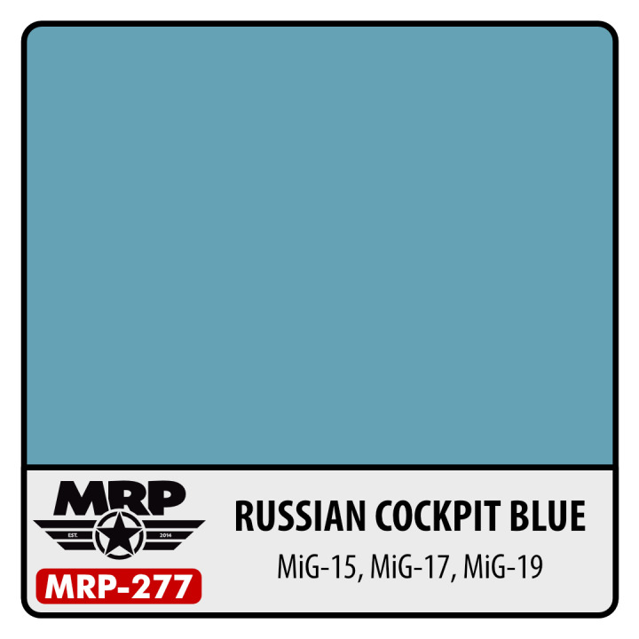 Boxart Russian Cockpit Blue (Mig-15, Mig-17, Mig-19)  MR.Paint
