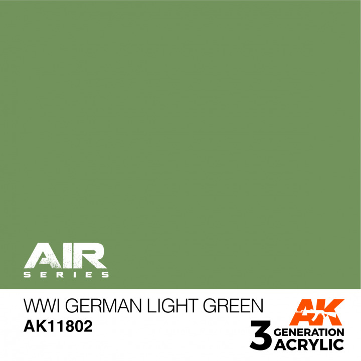 Boxart WWI German Light Green AK 11802 AK 3rd Generation - Air