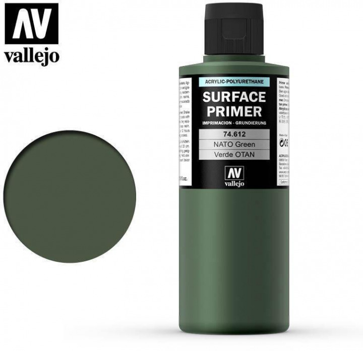 Boxart NATO Green - FS34094 Vallejo Surface Primer Boxart NATO Green - FS34094 Vallejo Surface Primer