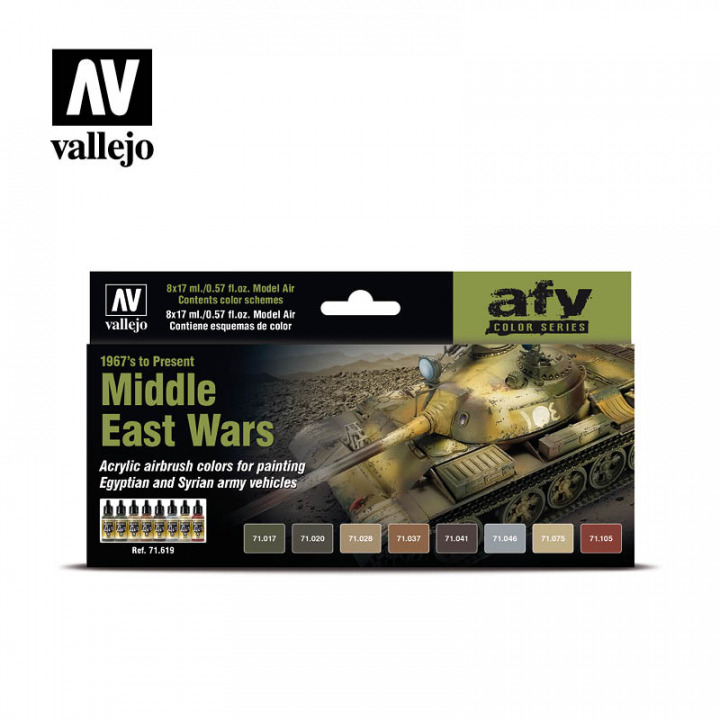 Boxart Middle East Wars (1967’s to Present)  Vallejo Model Air