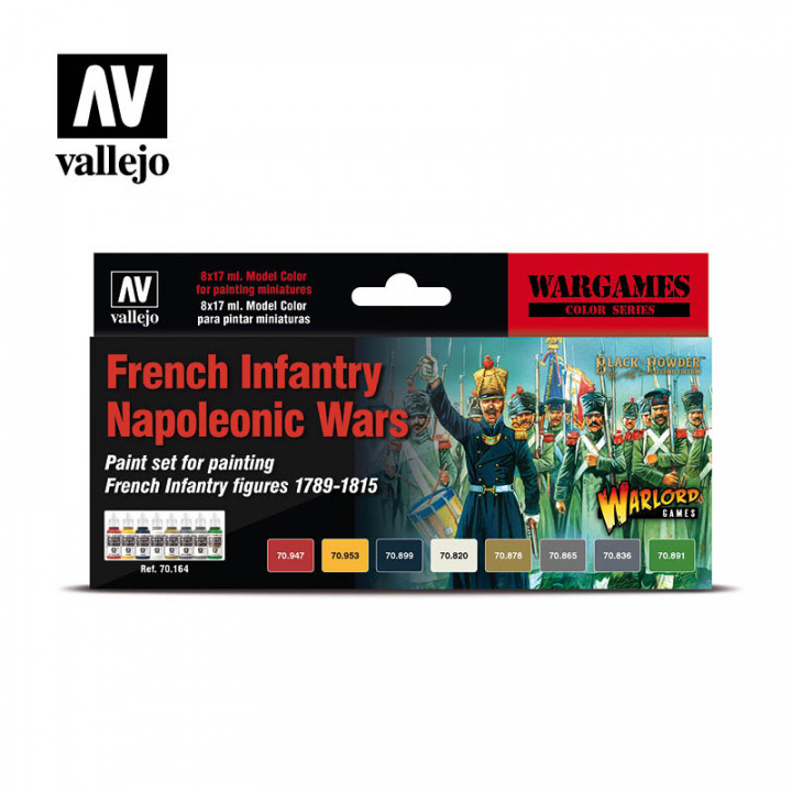 Boxart French Infantry Napoleonic Wars  Vallejo Model Color