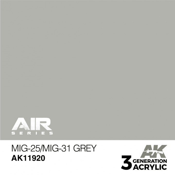 Boxart Mig-25/Mig-31 Grey  AK 3rd Generation - Air