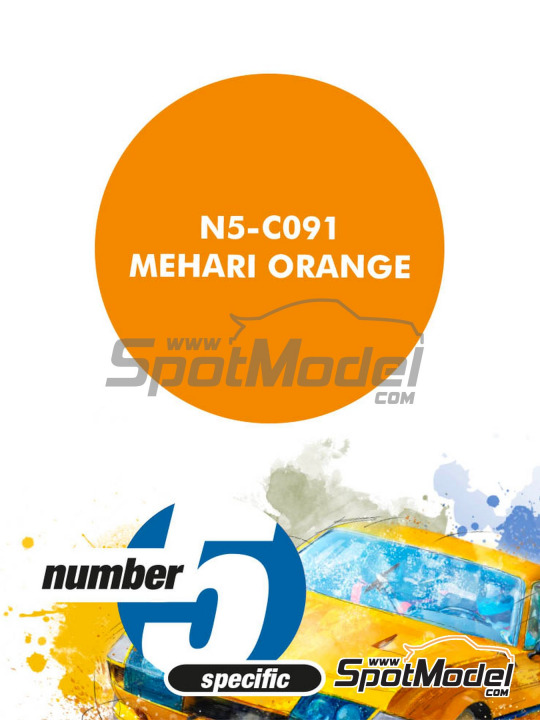 Boxart Mehari Orange  Number Five