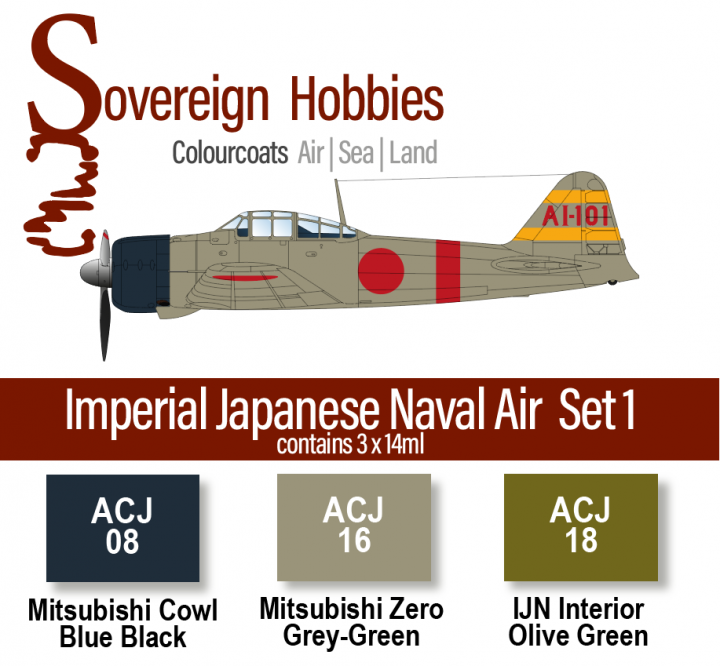 Boxart Colourcoats Imperial Japanese Naval Air 1 Colourset  Colourcoats (since 2014)