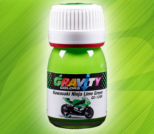 Boxart Kawasaki Ninja Lime Green  Gravity Colors
