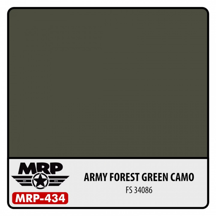 Boxart ARMY FOREST GREEN (FS34086) MRP-434 MR.Paint
