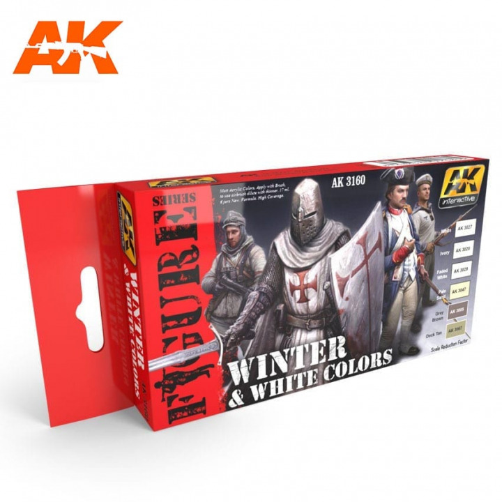 Boxart Winter & White Colors AK 3160 AK Interactive