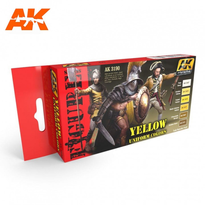 Boxart Yellow Uniform Colors AK 3190 AK Interactive