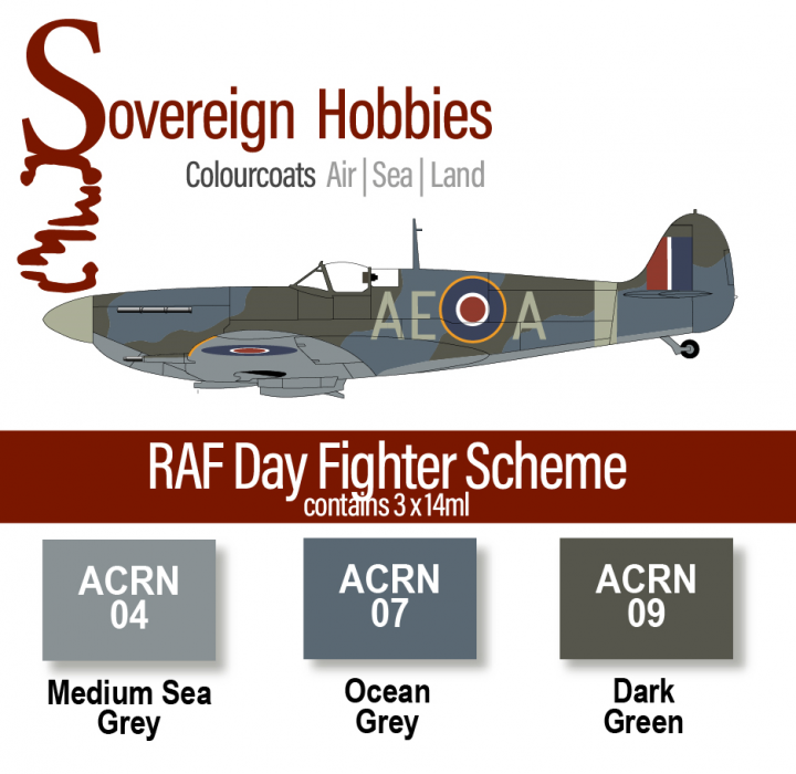 Boxart Colourcoats Set RAF Day Fighter Scheme  Colourcoats (since 2014)