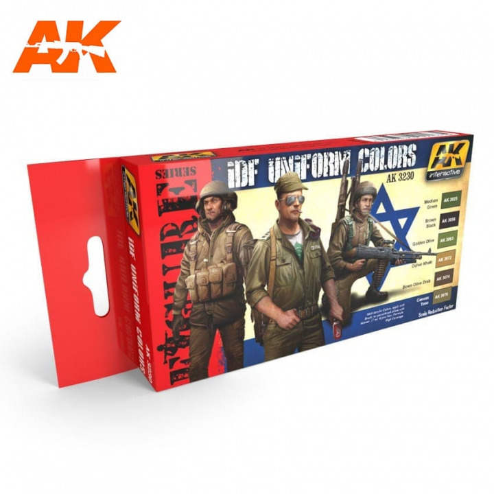 Boxart IDF Uniform Colors AK 3230 AK Interactive