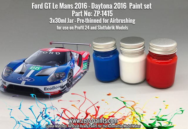 Boxart Ford GT Le Mans 2016 - Daytona 2016  Zero Paints