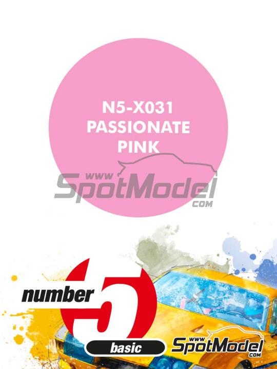 Boxart Passionate Pink  Number Five