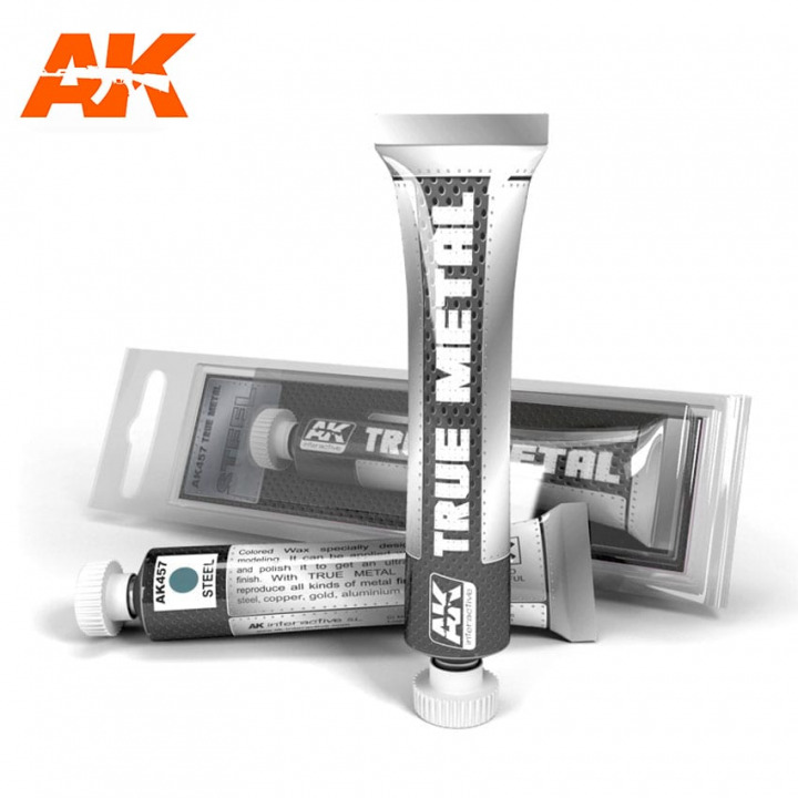 Boxart True Metal Steel AK 00457 AK Interactive