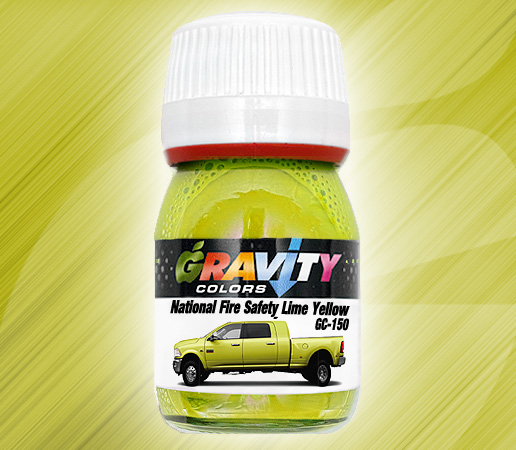 Boxart National Fire Safety Lime Yellow  Gravity Colors