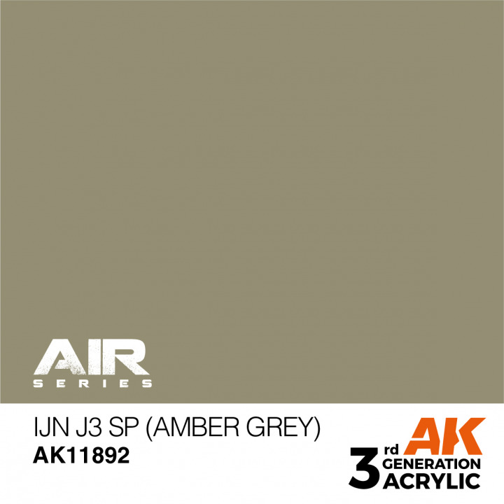 Boxart IJN J3 SP (Gris ambre)  AK 3rd Generation - Air