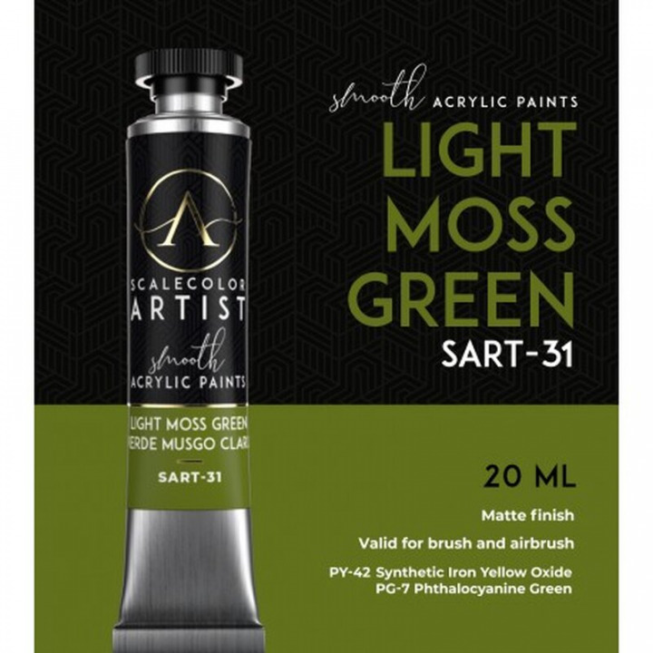 Boxart LIGHT MOSS GREEN  Scalecolor Artist