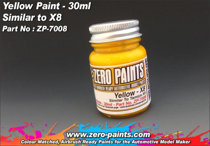 Boxart Yellow - Similar to Tamiya X8  Zero Paints