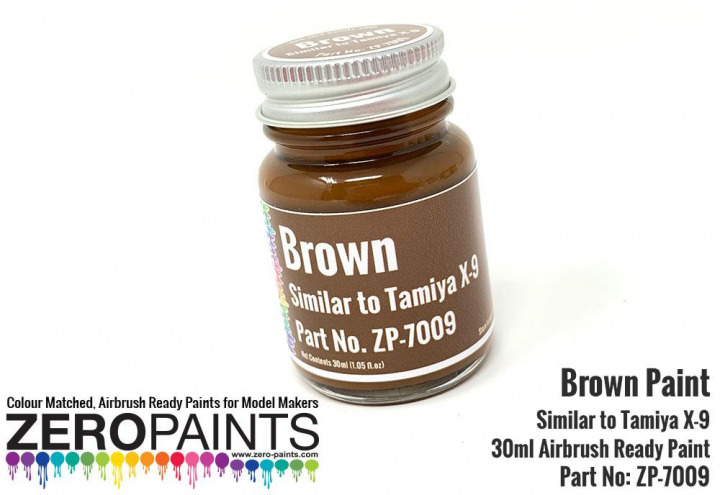 Boxart Brown - Similar to Tamiya X9  Zero Paints