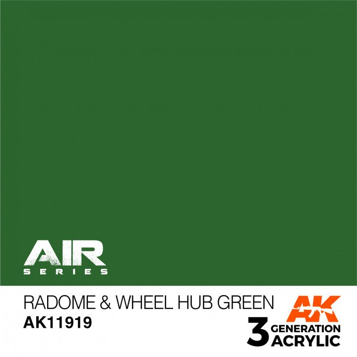 Boxart RADOME & WHEEL HUB GREEN  AK 3rd Generation - Air