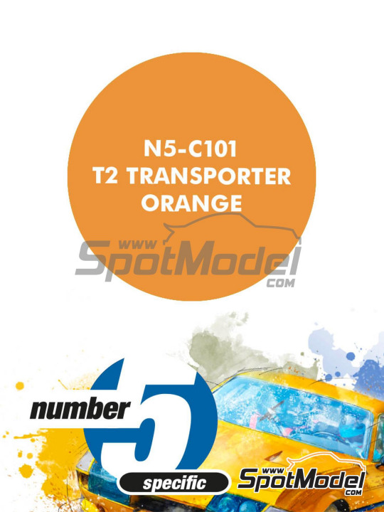Boxart T2 Transporter Orange  Number Five