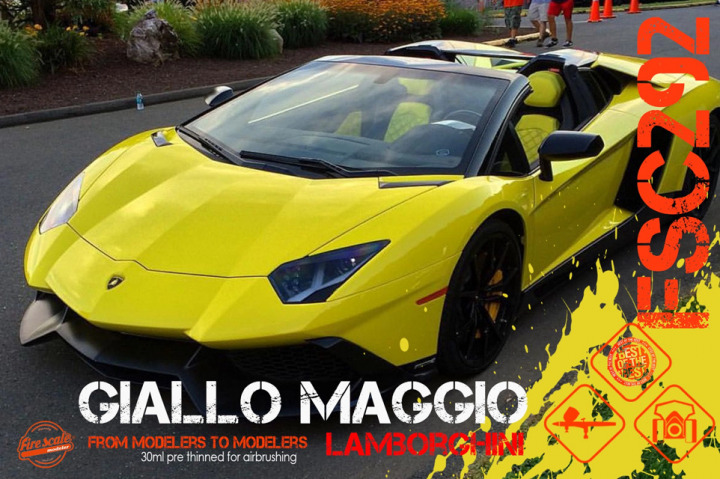Boxart Giallo Maggio Lamborghini  Fire Scale Colors