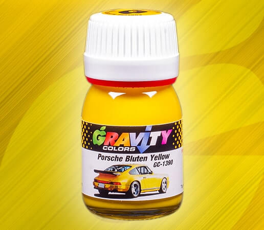 Boxart Porsche Bluten Yellow  Gravity Colors