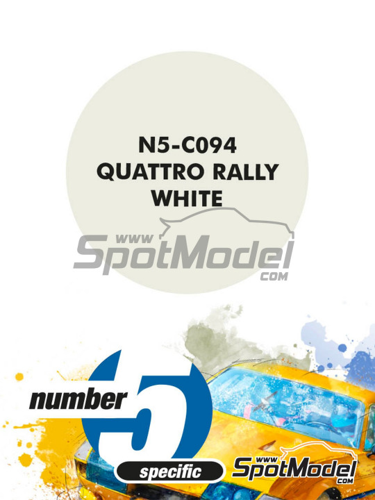 Boxart Quattro Rally White  Number Five