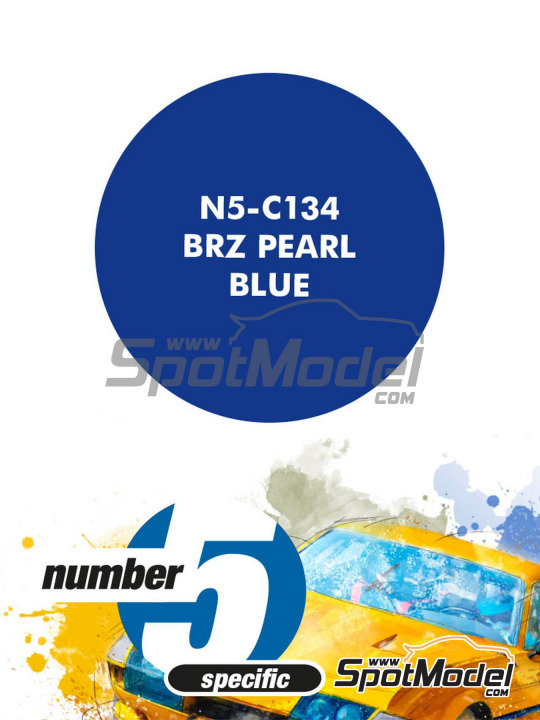Boxart BRZ Pearl Blue  Number Five