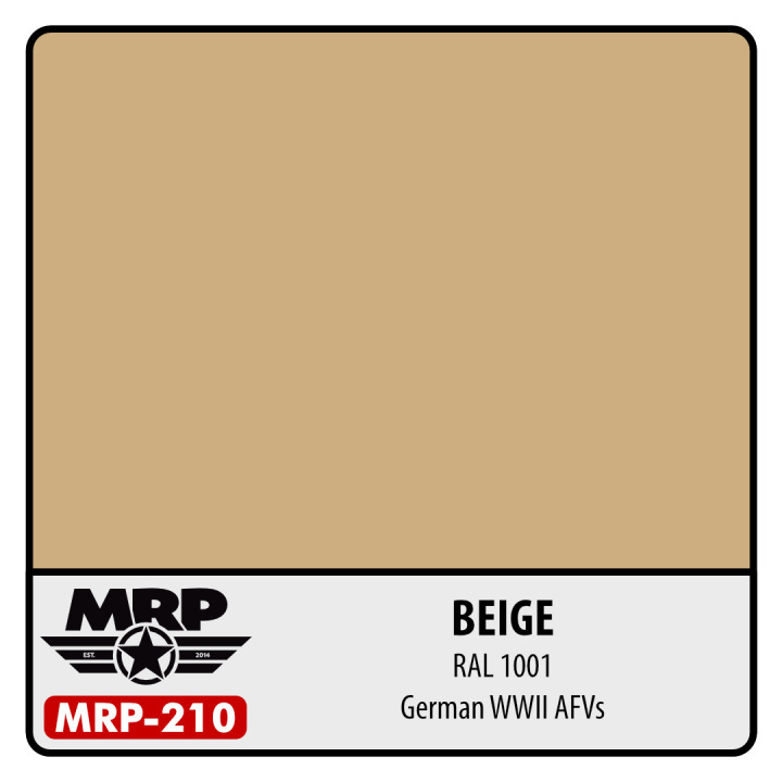Boxart Beige – RAL 1001 (German WWII AFV's)  MR.Paint