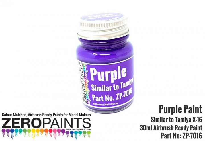 Boxart Purple - Similar to Tamiya X16  Zero Paints