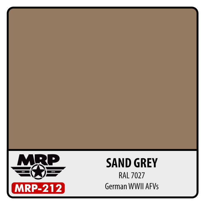 Boxart Sand Grey – RAL 7027 (German WWII AFV's)  MR.Paint