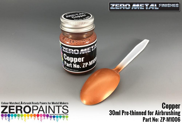 Boxart Copper Paint - Zero Metal Finishes  Zero Paints
