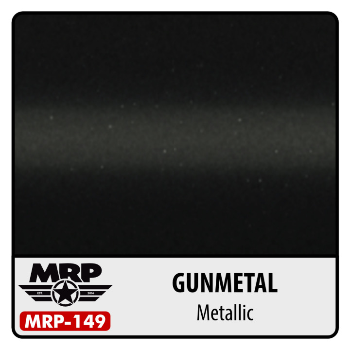Boxart Gunmetal (Metallic)  MR.Paint